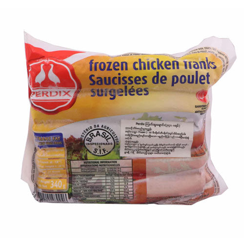 Perdix Frozen Chicken Franks 340g Brazil