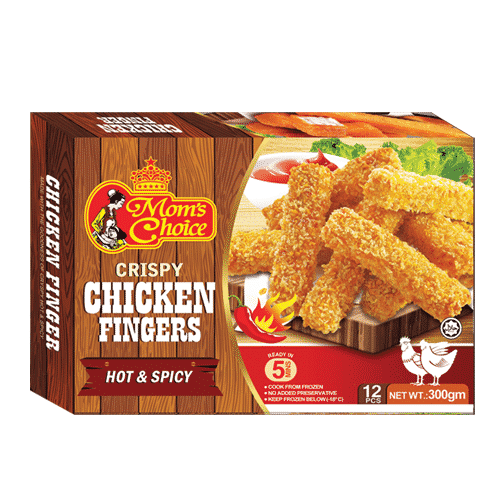 Mom's Choice Crispy Chicken Fingers Hot & Spicy 300g In-house-brand
