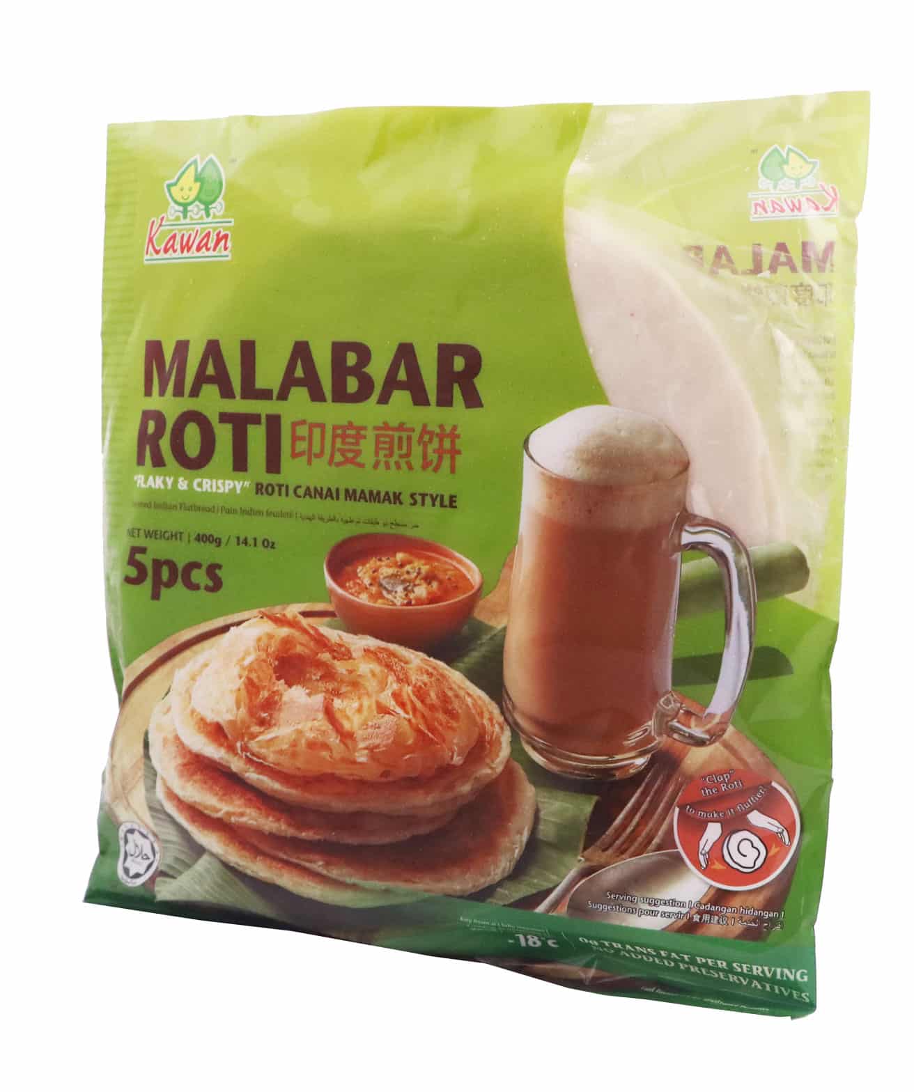 Kawan Malabar Roti 400g Malaysia