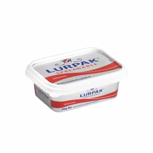 Lurpak Spreadable Butter (Unsalted) 250g Denmark