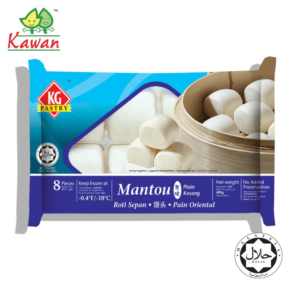 Kawan Mantou Plain 400g Malaysia