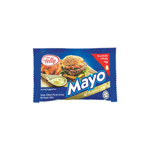 Telly Mayo All Purpose Dressing 50ml Malaysia