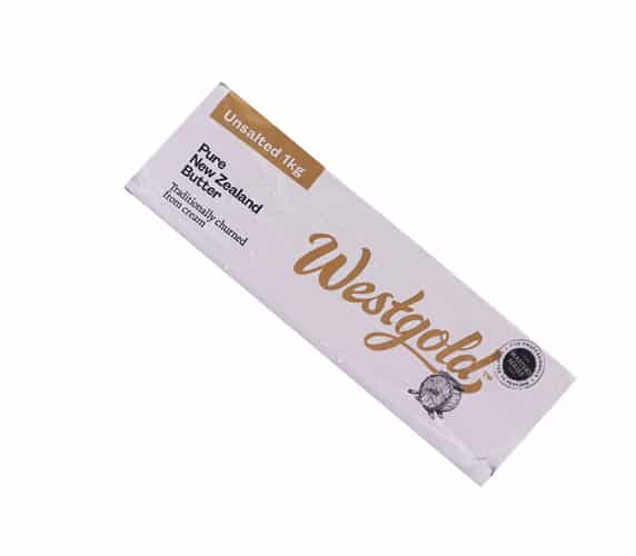 Westgold Pure Butter (Unsalted) 1Kg New Zealand
