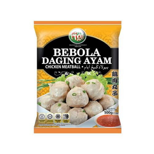 Figo Chicken Meat Ball Plain 500g Malaysia