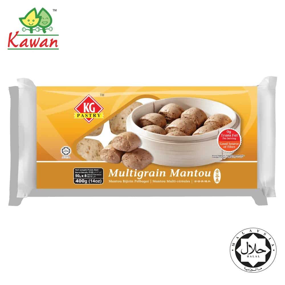 Kawan Multigrain Mantou 400g Malaysia