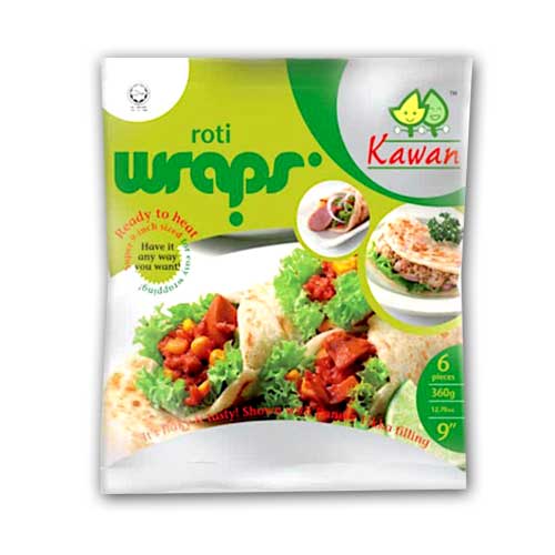 Kawan Roti Wraps 360g Malaysia