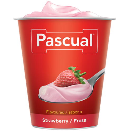 Pascual Yogurt Strawberry Flavor 125g Spain