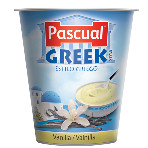 Pascual Vanilla Greek Style 125g Spain