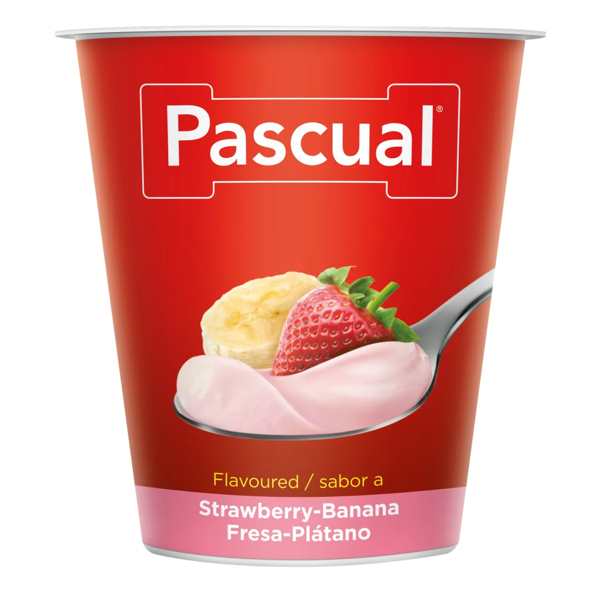 Pascual Strawberry-Banana Flavour Yogurt 125g