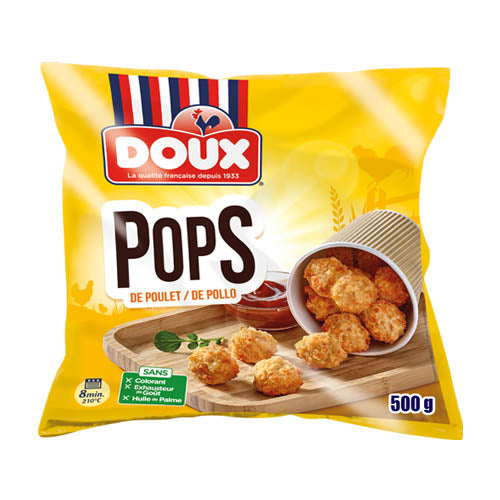 Doux Chicken Popcorn 500g France ( Buy One Get One )