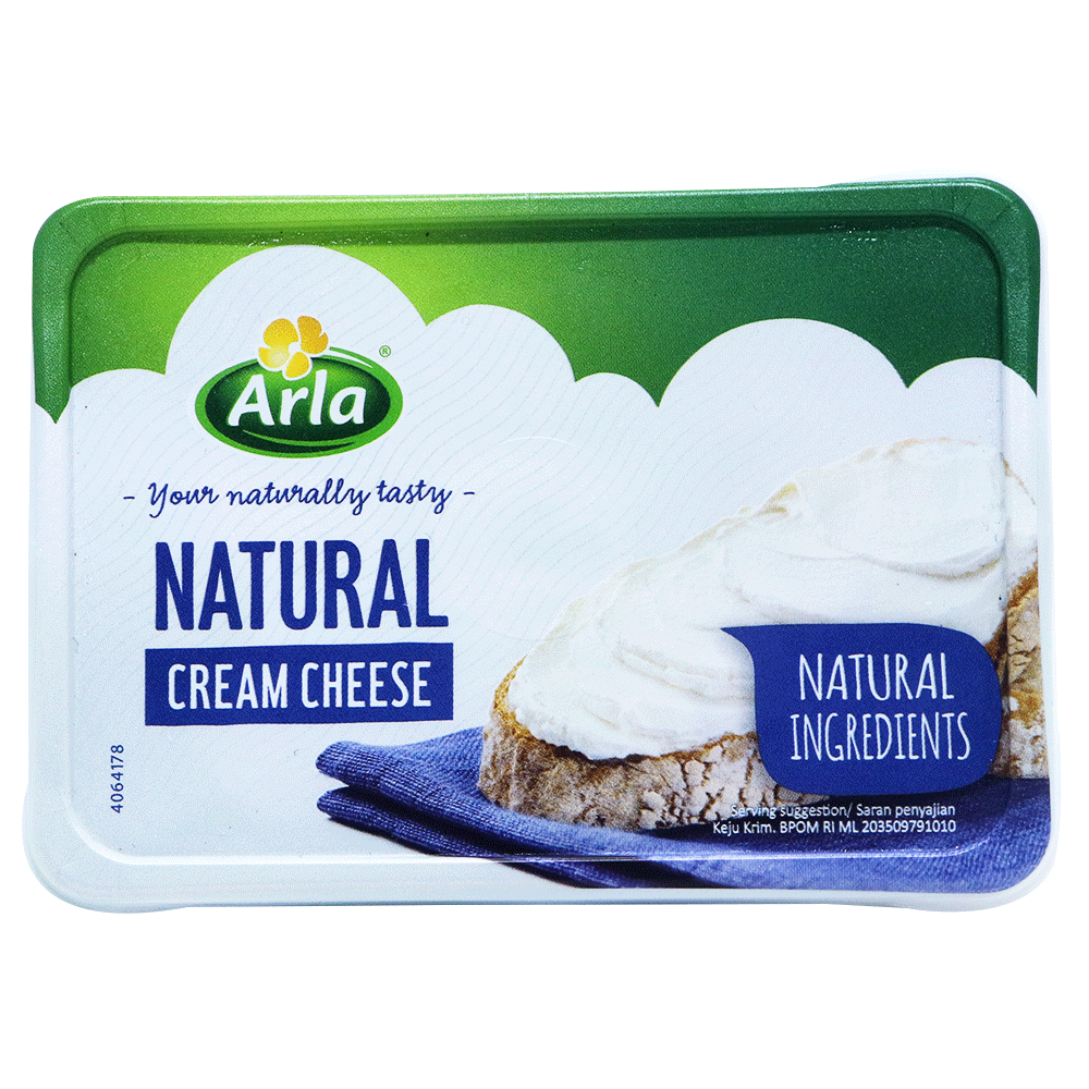 Arla Cream Cheese  Plain Natural 150g Denmark